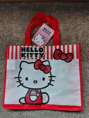 Hello Kitty Red & White Reuseable Bag